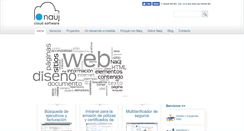Desktop Screenshot of naujcloud.com